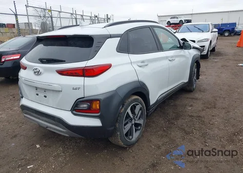 2019 Hyundai Kona Limited z USA, uszkodzony, nr VIN KM8K33A55KU204229